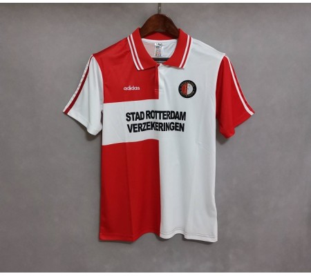 Feyenoord 94/96 Home Red&White Soccer Jersey